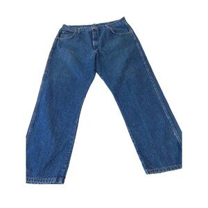 Red Kap Mens 40x30 Blue Denim Jeans Classic Fit 100% Cotton Durable Workwear